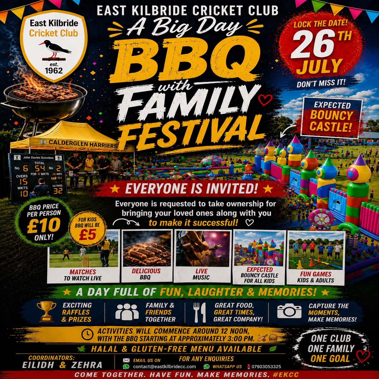 BBQ Event 26th July